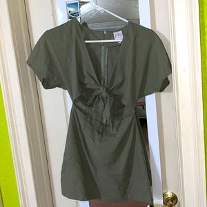 Princess Polly Tie-Front Dress